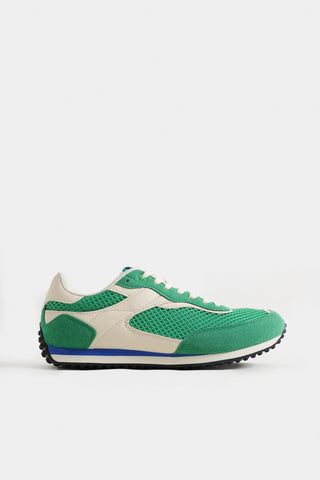 Contrast Mesh Sneakers