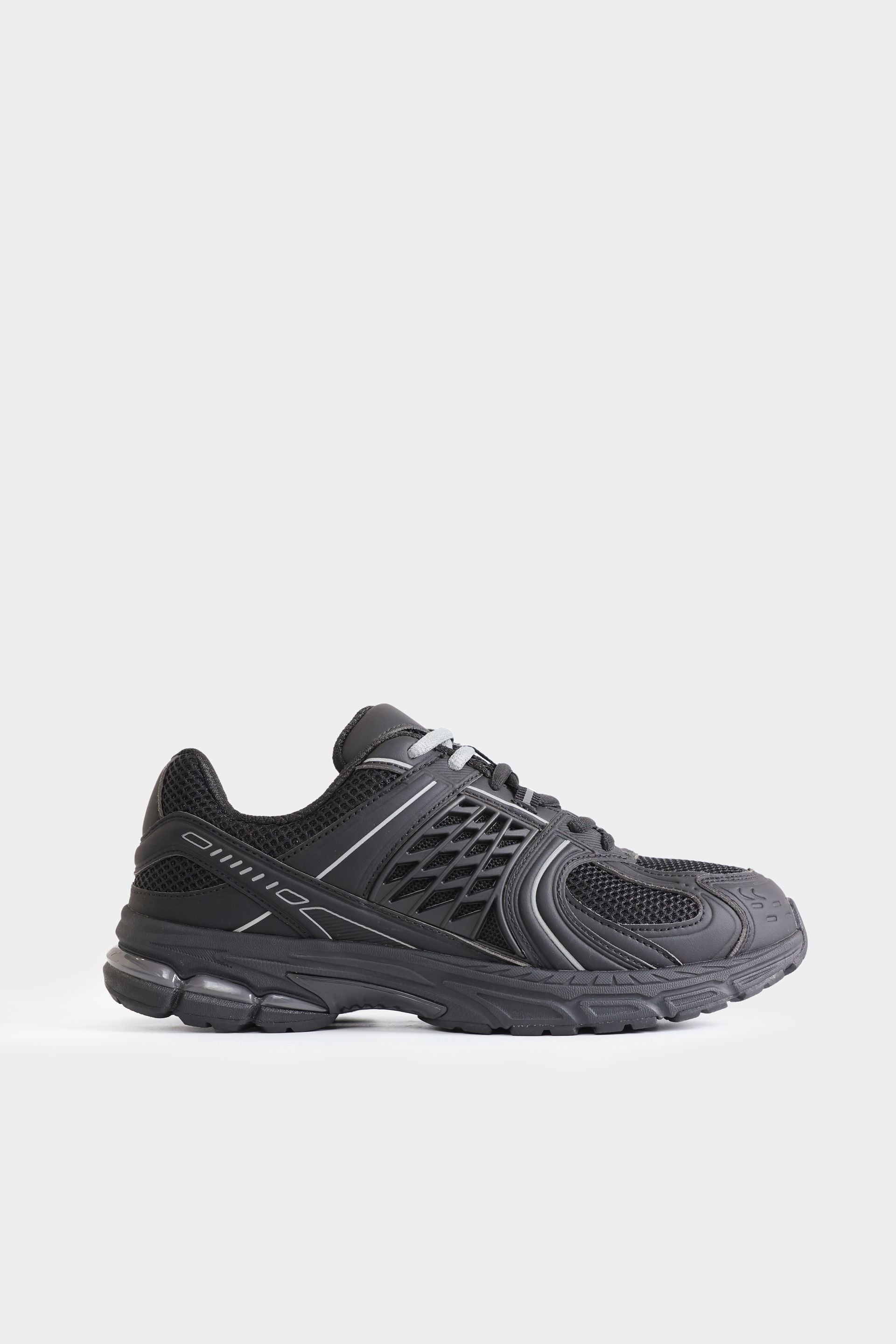 Multi-Piece Mesh Sneakers