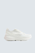 Multi-Piece Mesh Sneakers