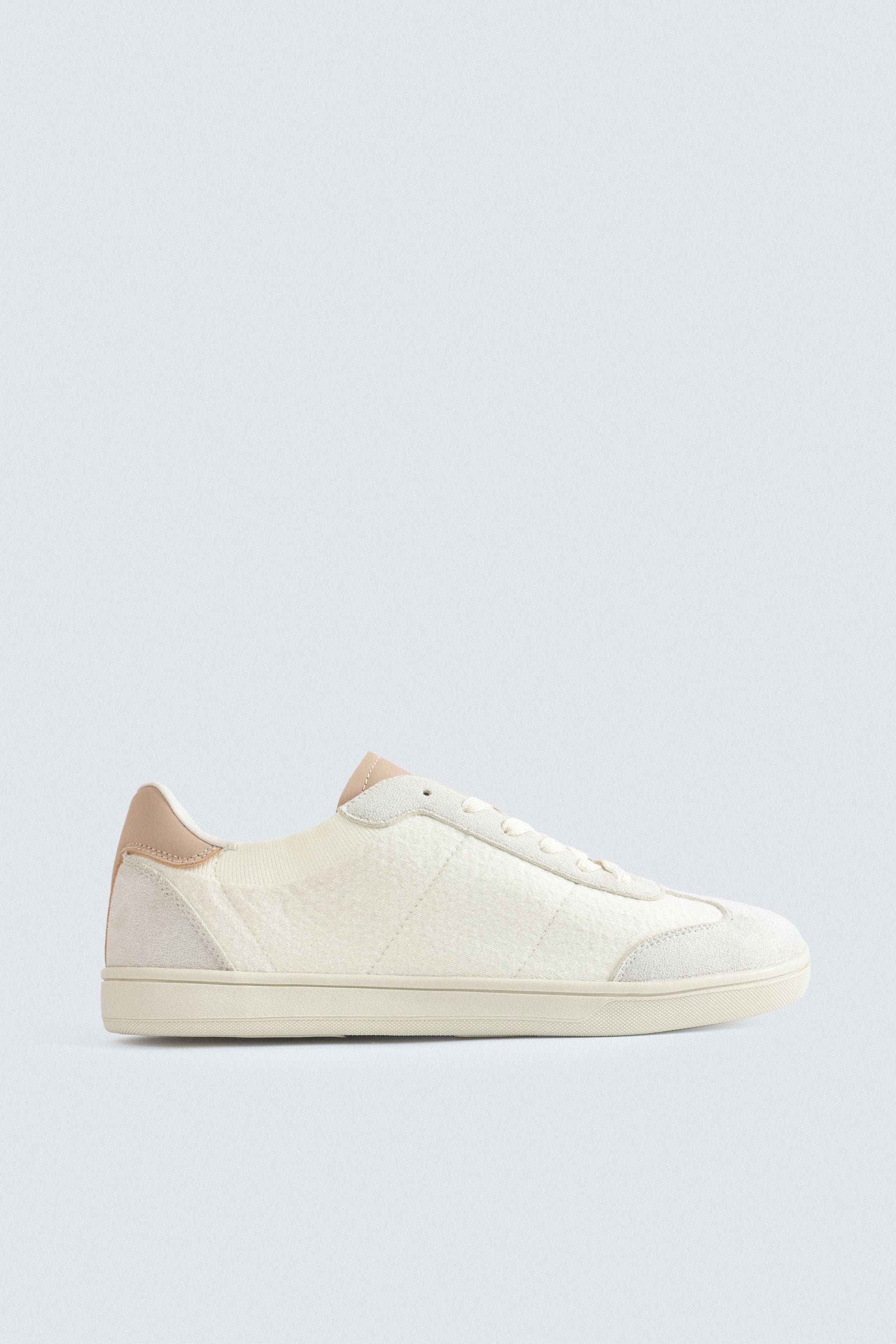 Multi-Piece Contrast Sneakers